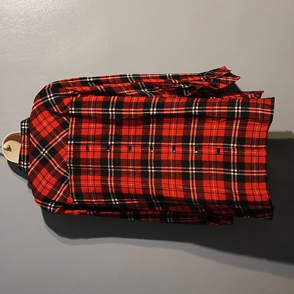 Multiples women's red, white & black gingham size 1XL top - Picture 10 of 17